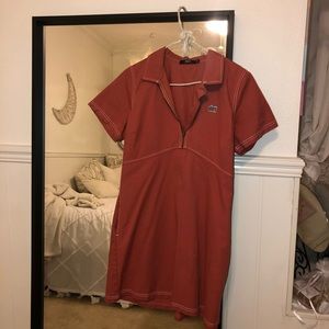 Hot Pink Worker Dress